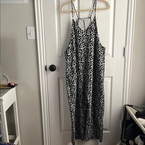 Black and White Romper